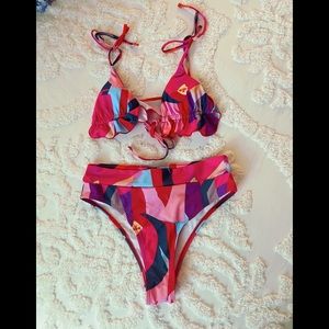 SHEIN high waisted bikini